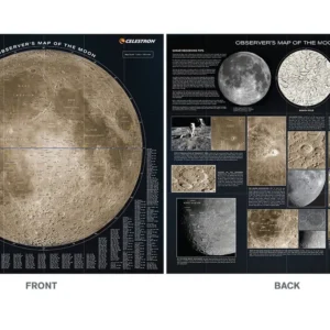 Celestron Observers Map of the Moon BONUS