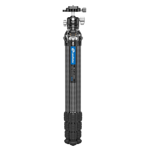 Leofoto LY-254C Mr.Y Series 4 Section Carbon Fibre Tripod with LH-30 Ball Head - Image 4