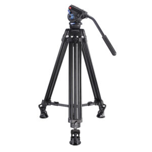 Leofoto Vt-20 Video Tripod + Lf-75 75mm Video Fluid Head