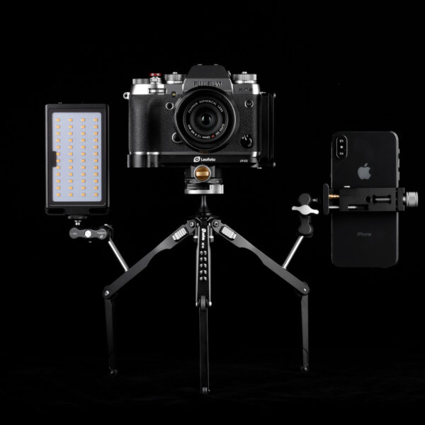 Leofoto MT-03 Table Top 2 Section Tripod with MBC-20 Inverted Ball Head - Image 5