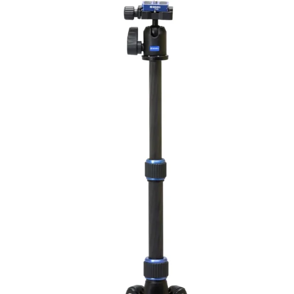 Benro Travel Slim Kit, Carbon Fibre Monopod Twist Lock, N00 Head PU30 Plate 4kpg PL - Image 4