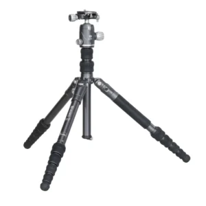 Benro Bat 05A VX20 Ball Head, Aluminium 4 Section PU50X Plate Photo Tripod Kit