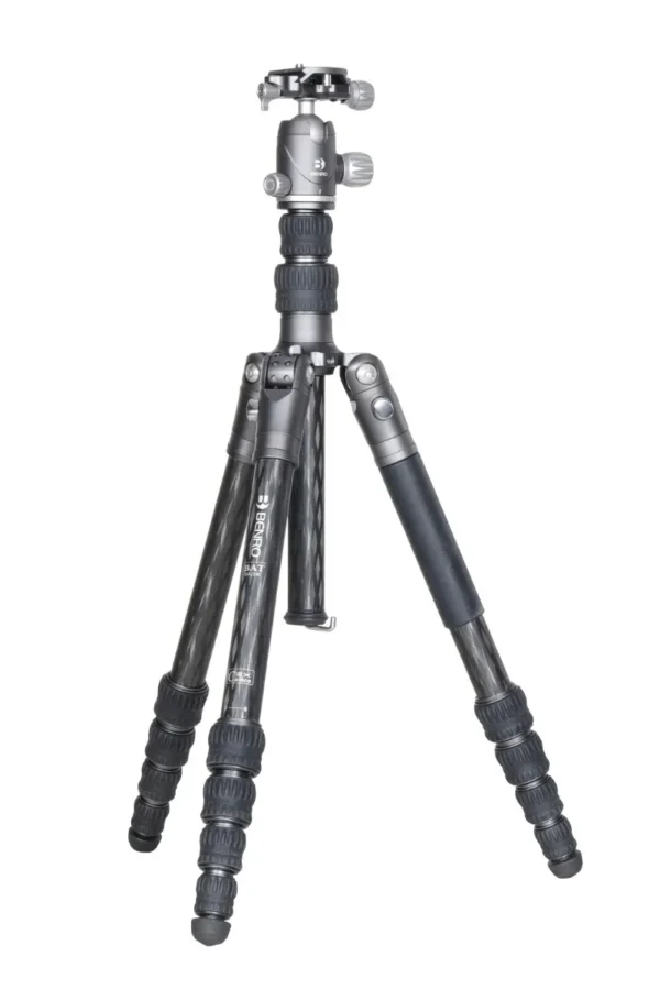 Benro Bat with VX20 Ball Head Carbon Fibre 5 Section PU50X Plate Photo Tripod Kit