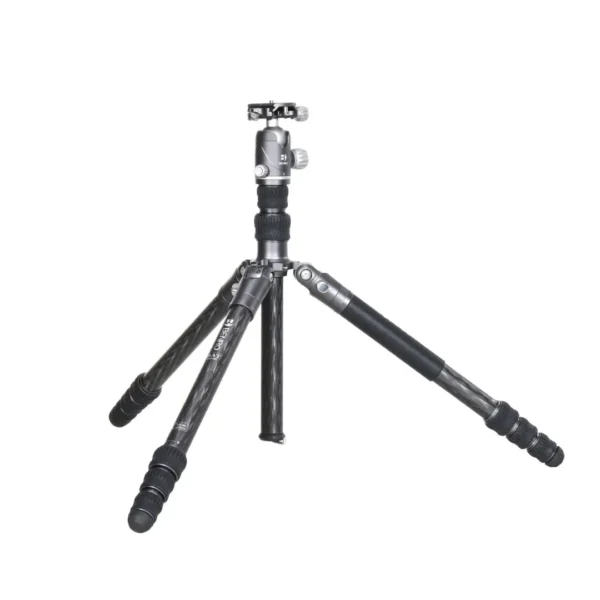 Benro Bat 24C VX25 Ball Head Carbon Fibre 4 Section PU60X Plate Photo Tripod Kit - Image 4