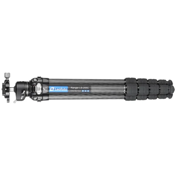 Leofoto LS-255C Ranger Series 5 Section Carbon Fibre Tripod with LH-30 Ball Head - Image 2