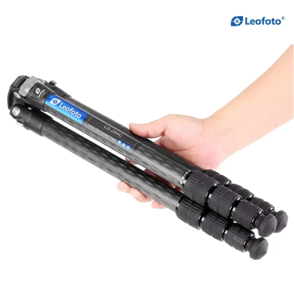 Leofoto LS-284C PRO Ranger Series 4 Section Carbon Fibre w/p Tripod with LH-30PCL - Image 2
