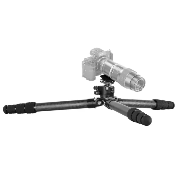 Leofoto LS-324C PRO Ranger Series 4 Section Carbon Fibre w/proof Tripod with LH-40PCL - Image 2