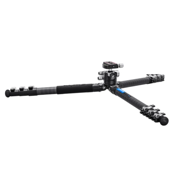 Leofoto LS-324C Ranger Series 4 Section Carbon Fibre Tripod with LH-40PCL Ball Head - Image 4