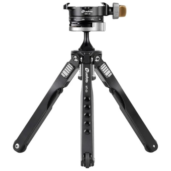 Leofoto MT-03 Table Top 2 Section Tripod with MBC-20 Inverted Ball Head