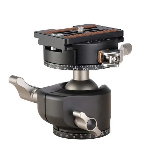 Leofoto LS-284C Ranger Series 4 Section Carbon Fibre Tripod with LH-30PCL Ball Head - Image 6