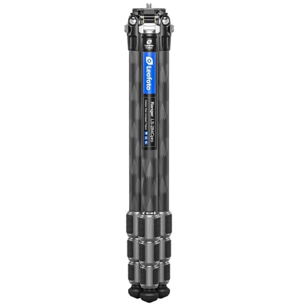 Leofoto LS-284C Ranger Series 4 Section Carbon Fibre Tripod with LH-30PCL Ball Head - Image 2