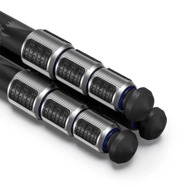 Leofoto LS-284C Ranger Series 4 Section Carbon Fibre Tripod with LH-30PCL Ball Head - Image 4