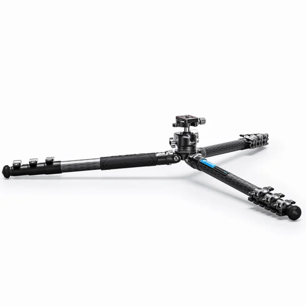 Leofoto LSR-284C Ranger Rapid Series Lever Release 4 Section Carbon Fibre Tripod LH-30 B/H - Image 4