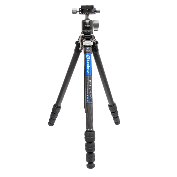 Leofoto LY-224C Mr.Y Series 4 Section Carbon Fibre Tripod with LH-25R Ball Head