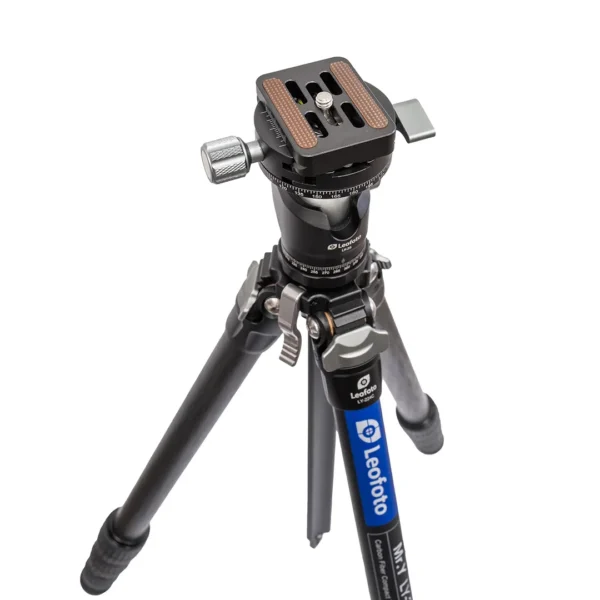 Leofoto LY-224C Mr.Y Series 4 Section Carbon Fibre Tripod with LH-25R Ball Head - Image 5
