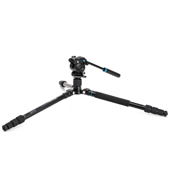 Benro A1883f (s2pro Head) Aero Series Alum Travel Video Tripod Kit - Image 3