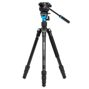 Benro A1883f (s2pro Head) Aero Series Alum Travel Video Tripod Kit