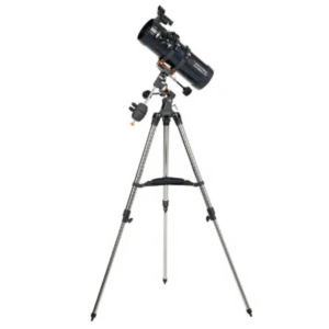 Celestron Astromaster 114EQ-MD Newtonian + Phone Adapter Motor Drive & Moon Filter