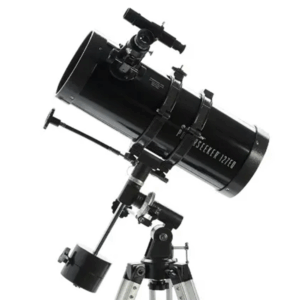 Celestron Powerseeker 127EQ-MD Newtonian With Phone Adapter, Motor & Moon Filter